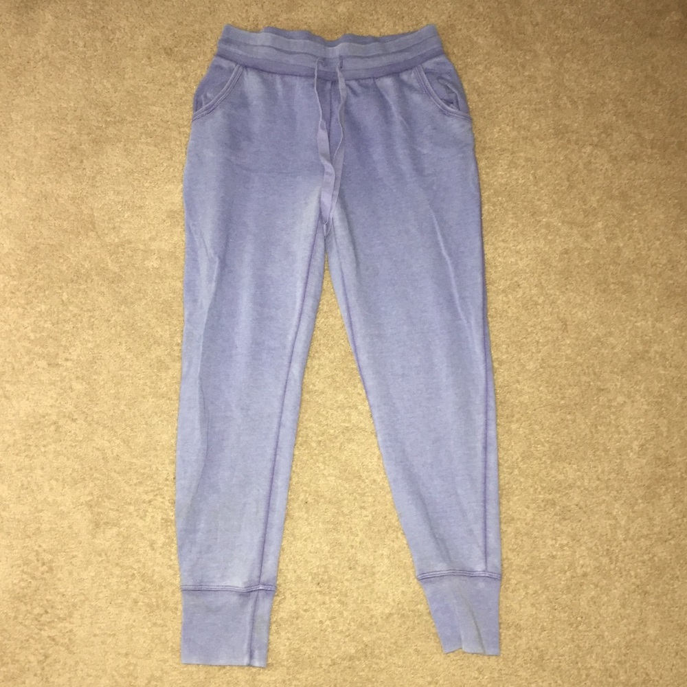 Aerie Periwinkle Wide Band Jogger